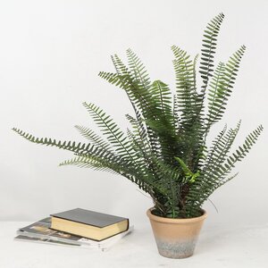 Искусственное растение в горшке Папоротник Виреус 60 см