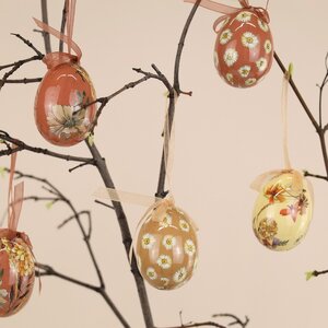Пасхальные украшения Яйца Easter Etude 6 см, 6 шт, подвеска Kaemingk фото 4