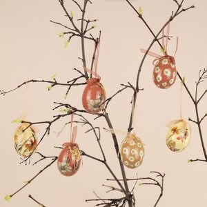 Пасхальные украшения Яйца Easter Etude 6 см, 6 шт, подвеска Kaemingk фото 6