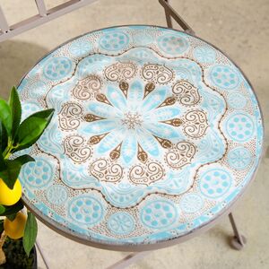 Складной стул с мозаикой Лионель 90*46*39 см, металл Kaemingk фото 2