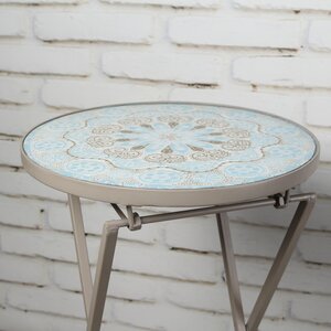 Складной кофейный столик с мозаикой Лионель 67*36 см Kaemingk фото 6