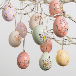 Пасхальные украшения Яйца Sunny Easter 6 см, 12 шт, подвеска