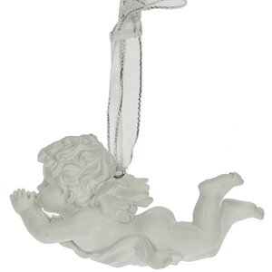 Елочная игрушка Ангелочек Летящий 11*4 см, подвеска Billiet фото 1