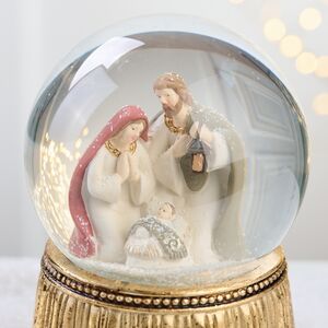 Снежный шар Рождество - Светлые Мгновения 15*10 см EDG фото 2