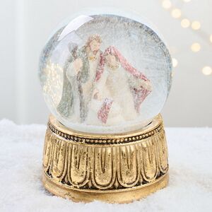 Снежный шар Святое Семейство 15*10 см EDG фото 1