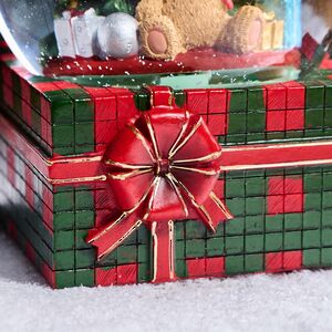 Музыкальный снежный шар Подарок для медвежонка 20 см EDG фото 4