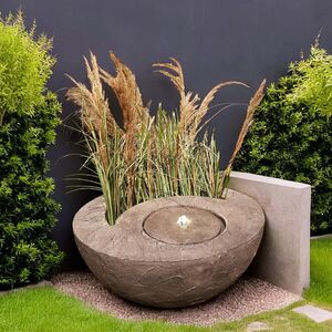 Декоративный фонтан Рэдклифф 66 см песочный, с LED подсветкой Kaemingk фото 3