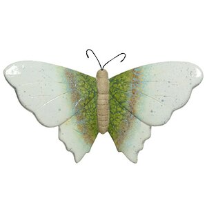 Подвесное садовое украшение Бабочка Джиа 25 см, керамика Kaemingk фото 1