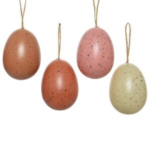 Пасхальные украшения Яйца Marbled Easter 9 см, 6 шт, подвеска Kaemingk фото 4