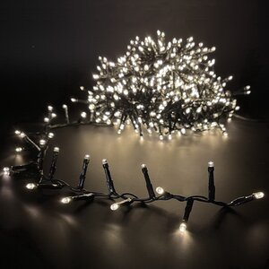 Светодиодная гирлянда на елку 260 см Luca Snake, 2000 теплых белых LED ламп, зеленый ПВХ, контроллер, IP44 Edelman (Эдельман) фото 5