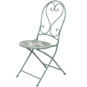 Складной стул с мозаикой Ривьера 93*46*39 см, металл Kaemingk фото 3
