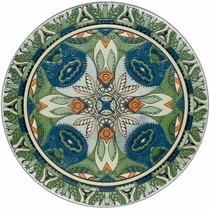 Металлический складной столик с мозаикой Ривьера 76*60 см Kaemingk фото 2