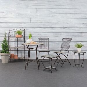 Подставка для кашпо с мозаикой Штутгарт 45 см Kaemingk фото 2