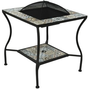 Стол для костра с мозаикой Гран Тулуз 55*55 см, металл Kaemingk фото 1