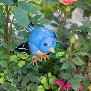 Садовый штекер Птичка Валенсии 54 см синяя Kaemingk фото 3