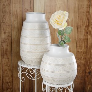 Керамическая ваза Рибейра 35 см Kaemingk фото 2