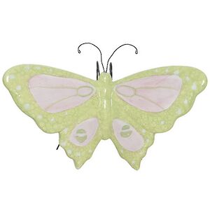 Подвесное садовое украшение Бабочка Клер 25 см, керамика Kaemingk фото 4