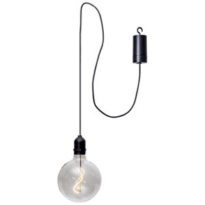 Подвесной светильник-шар McGonagall 18*11 см с филаментной LED лампой, на батарейках, IP44 Star Trading фото 1