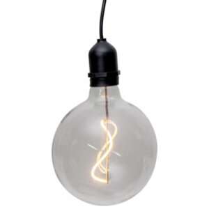 Подвесной светильник-шар McGonagall 18*11 см с филаментной LED лампой, на батарейках, IP44 Star Trading фото 4