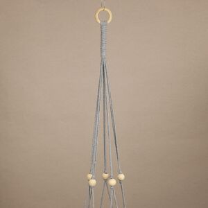 Подвесная полка для цветов Макраме 40 см Kaemingk фото 4