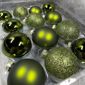 Набор стеклянных шаров Blanchett - Olivia Chic 5-7 см, 26 шт Christmas Deluxe (Кристмас Делюкс) фото 6