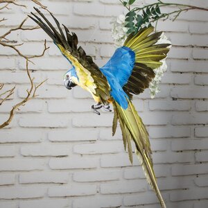 Декоративная фигура Попугай Моррис - Flying in Sigiriya 60 см Kaemingk фото 3