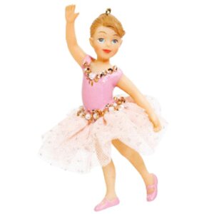 Набор елочных игрушек Юные балерины, 5-11 см, 3 шт, подвеска Holiday Classics фото 3