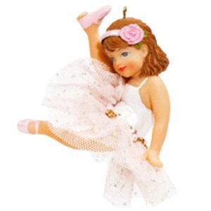 Набор елочных игрушек Юные балерины, 5-11 см, 3 шт, подвеска Holiday Classics фото 4