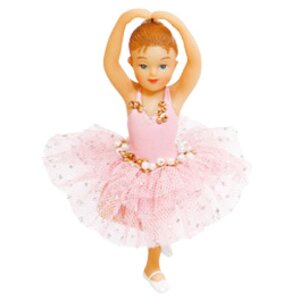 Набор елочных игрушек Юные балерины, 5-11 см, 3 шт, подвеска Holiday Classics фото 2
