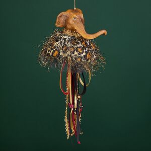 Елочная игрушка Королевский Слон Бруно 36 см Christmas Deluxe фото 2