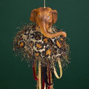 Елочная игрушка Королевский Слон Бруно 36 см Christmas Deluxe фото 4