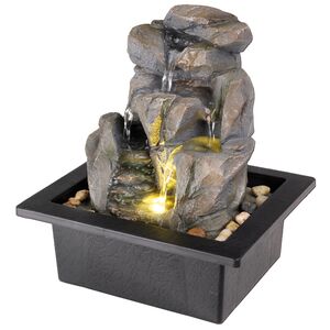 Настольный фонтан Коринф 24 см с LED подсветкой Kaemingk фото 4