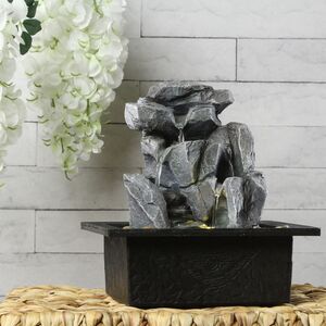 Настольный фонтан Коринф 24 см с LED подсветкой Kaemingk фото 2