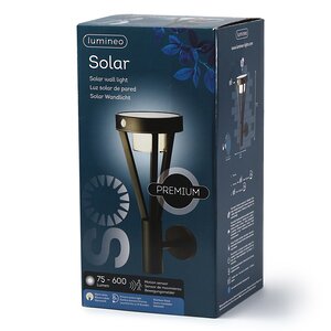 Садовый фонарь на солнечной батарее Solar Premium 34 см, IP44 Kaemingk фото 4