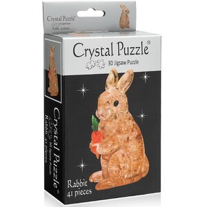 3D головоломка Кролик, 41 элемент Crystal Puzzle фото 2