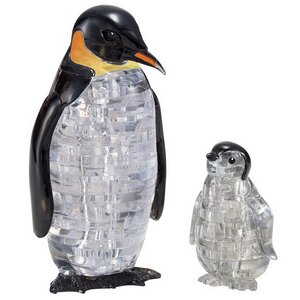 3D пазл Пингвины, 43 элемента Crystal Puzzle фото 2
