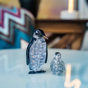 3D пазл Пингвины, 43 элемента Crystal Puzzle фото 1
