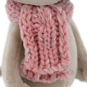 Мягкая игрушка Мышка Мася 20 см в розовом шарфе и шапочке Orange Toys фото 6
