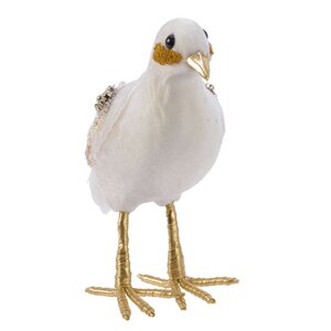 Декоративная фигура Белоснежный Голубь - Тулузская Пташка 23 см Kaemingk фото 1