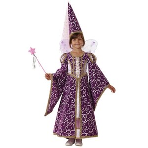 Карнавальный костюм Фея лиловый, рост 122 см Батик фото 1