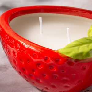 Ароматическая свеча Fruit - Клубника 14 см Koopman фото 4