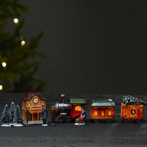 Светящаяся композиция на батарейках Готовимся к Рождеству, 11 предметов