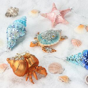 Елочная игрушка Краб Орси 12 см в подарочной коробке, стекло Winter Deco фото 4