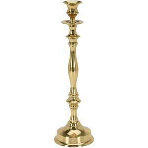 Металлический подсвечник для 1 свечи Марэль 37 см золотой Koopman фото 2