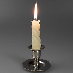 Подсвечник Серебряные Мечты на 1 свечу 7*6 см, многогранное основание