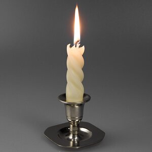 Подсвечник Серебряные Мечты на 1 свечу 7*6 см, квадратное основание Koopman фото 1