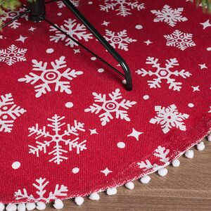 Коврик под елку Christmas Red 90 см Koopman фото 2