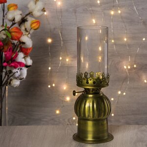 Подсвечник для греющей свечи Керосиновая Лампа 29 см, стекло Koopman фото 2
