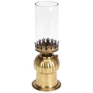 Подсвечник для греющей свечи Керосиновая Лампа 29 см, стекло Koopman фото 3