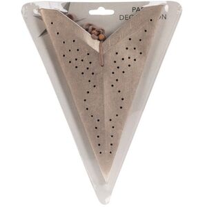 Подвесная звезда из бумаги Инес 45 см золотистая Koopman фото 2